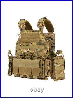 Tactical Vest Quick Release Outdoor Supplies Men Multi-functional Tactical Vest