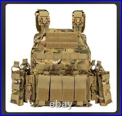 Tactical Vest Quick Release Outdoor Supplies Men Tactical Vest Multi-functional