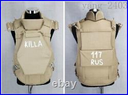 Tactical Vest Russian Special Forces 6b13 Body Armor Killa Armor Version Khaki