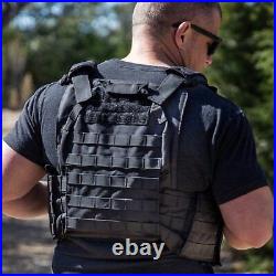 Tactical Vest Weighted Vest Airsoft Vest, 3D Breathable Adjustable Modular Qui