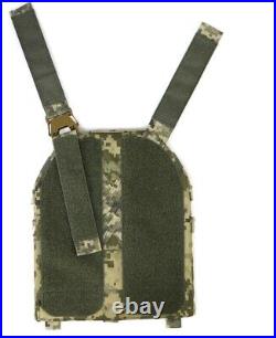 Tactical vest, plate carrier, function of swedish skidding PL-002, Pixel color