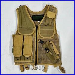 US Military BlackHawk Omega Elite Tactical Vest Holster Sand