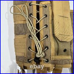 US Military BlackHawk Omega Elite Tactical Vest Holster Sand