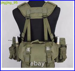 US! Russian Special Forces Tactical Vest Chest Combat Rainbow6 Army Green Props