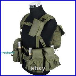 US Stock Russian Special Forces Military Tactical Vest Protect Chest Combat Gear