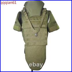 US! Tactical Vest Full Protection Neck Crotch Groin Guard Adjustable Equipment