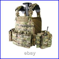 US! Tactical vest plate carrier quick release system Outdoor Goods Multicam color