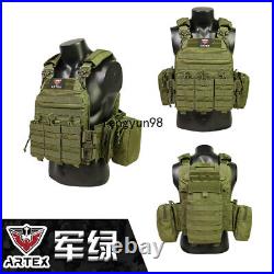 US! Tactical vest plate carrier quick release system Outdoor Goods Multicam color