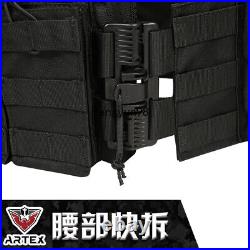 US! Tactical vest plate carrier quick release system Outdoor Goods Multicam color