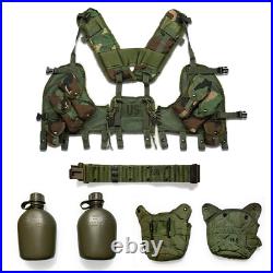 USGI Enhanced Tactical Load Bearing Vest Complete Kit BDU