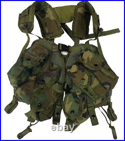 USGI Enhanced Tactical Load Bearing Vest Complete Kit BDU