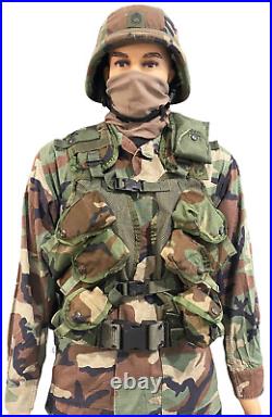 USGI Enhanced Tactical Load Bearing Vest Complete Kit BDU