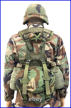 USGI Enhanced Tactical Load Bearing Vest Complete Kit BDU