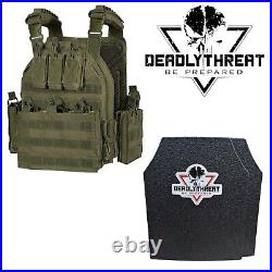 Urban Assault Phantom Sage Tactical Vest Plate Carrier With Level III Armor Plates