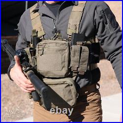 Vest Tactical Modular Chest Rig TMR Helikon Molle Magazine Vietnam Tiger Stripe