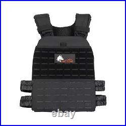 WOLF TACTICAL Adjustable Weighted Vest WODs, Strength and Endurance Trai