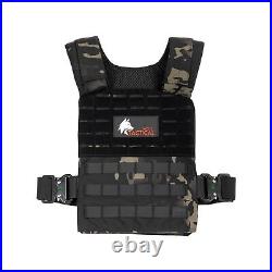 WOLF TACTICAL Quick-Release Weighted Vest for Men Workout Vest, Strength Trai
