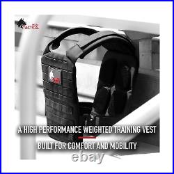 WOLF TACTICAL Quick-Release Weighted Vest for Men Workout Vest, Strength Trai