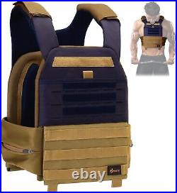 Weighted Vest Adjustable Tactical Weight Vest for Men and Women Strength and